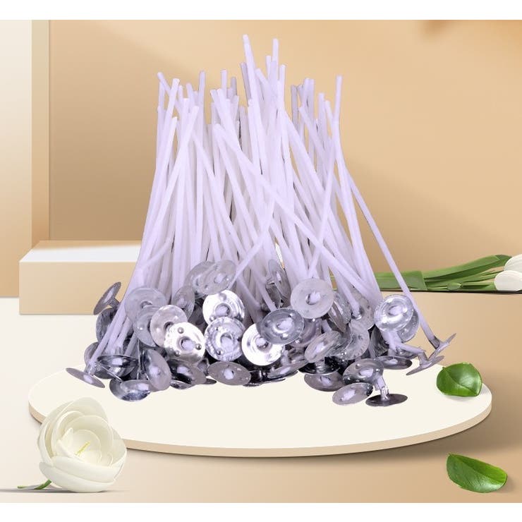 キャンドル芯 座金付き 100本入り | PlusNao | 詳細画像4 