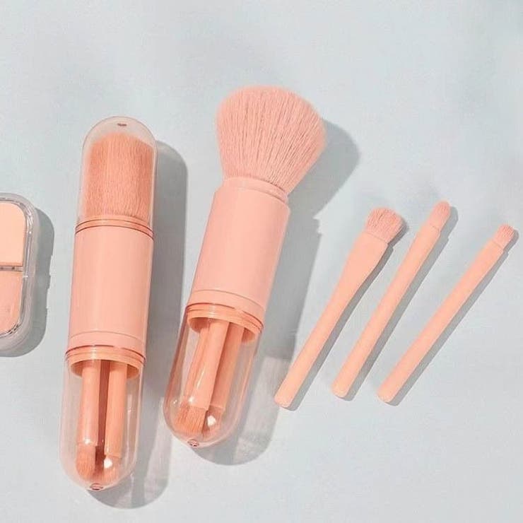 メイクブラシセット 4本セット 収納ケース付き | PlusNao | 詳細画像4 