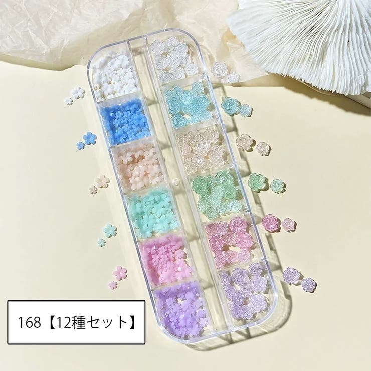 3Dネイルパーツセット ネイルアート 3Dアート | PlusNao | 詳細画像6 