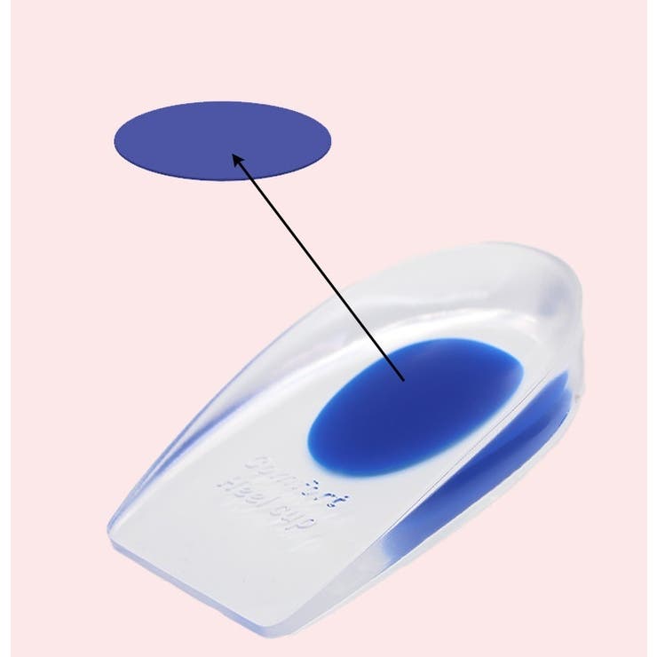 ハーフインソール 1ペア かかと用インソール | PlusNao | 詳細画像5 