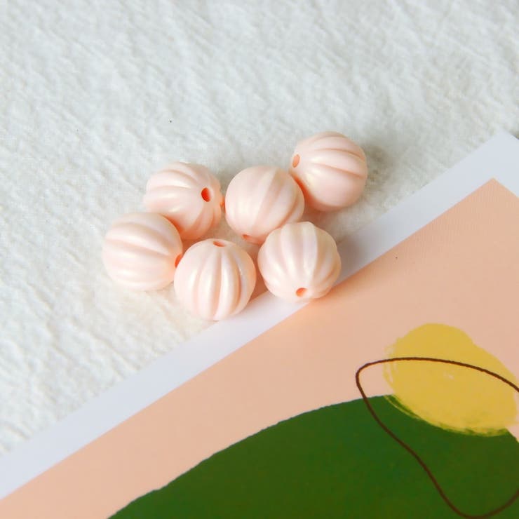 ビーズ 5個セット メロンビーズ | PlusNao | 詳細画像5 