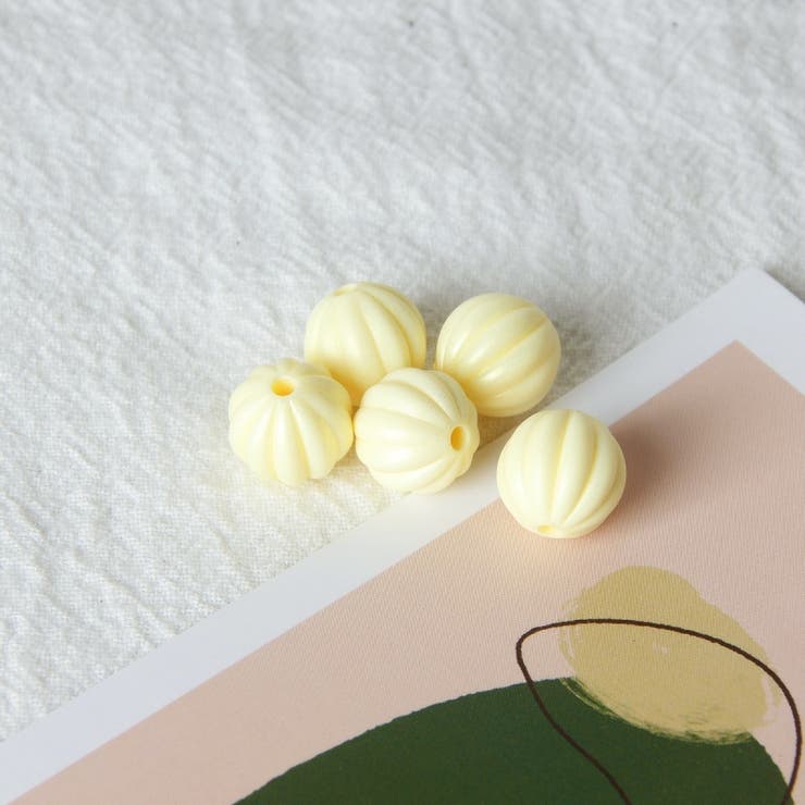 ビーズ 5個セット メロンビーズ | PlusNao | 詳細画像6 