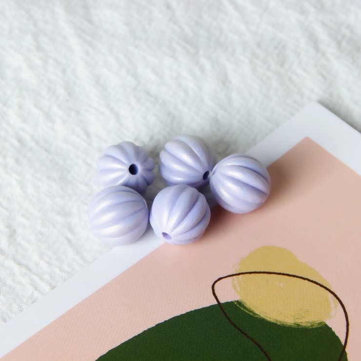 ビーズ 5個セット メロンビーズ | PlusNao | 詳細画像8 