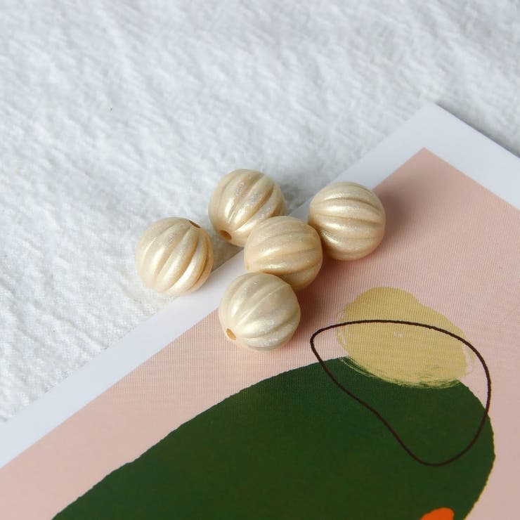 ビーズ 5個セット メロンビーズ | PlusNao | 詳細画像9 