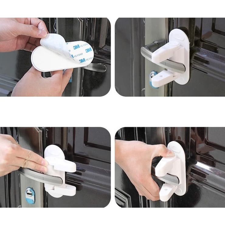 ドアストッパー ドアロック チャイルドロック | PlusNao | 詳細画像6 