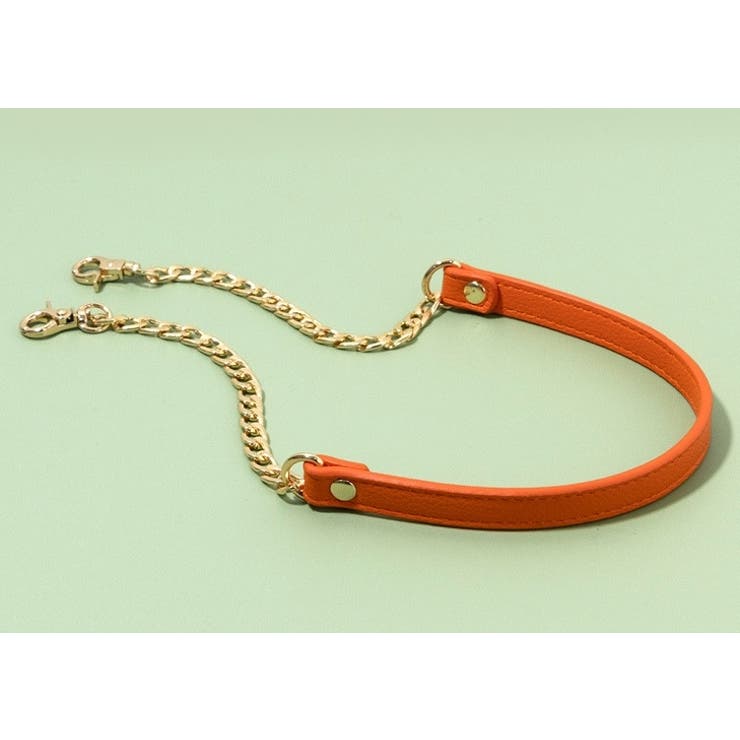 バッグストラップ チェーン レザー調 | PlusNao | 詳細画像4 