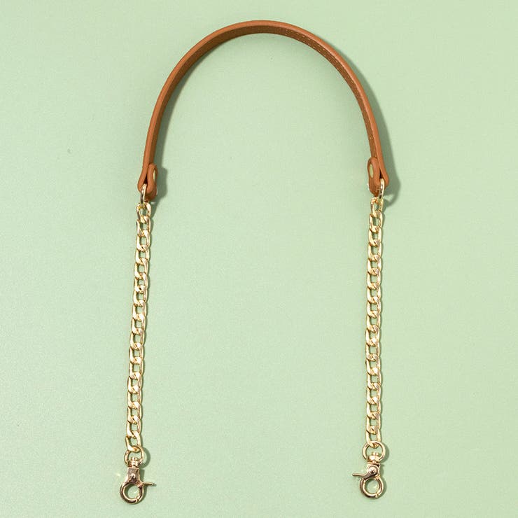 バッグストラップ チェーン レザー調 | PlusNao | 詳細画像5 