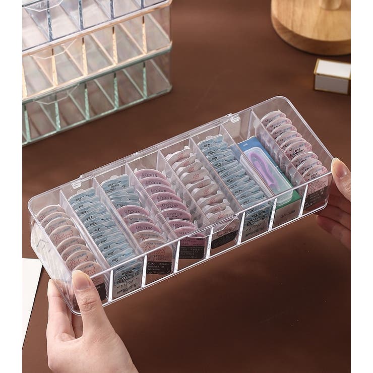 コンタクト収納ケース 蓋付き カラコン | PlusNao | 詳細画像2 