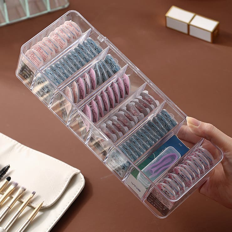 コンタクト収納ケース 蓋付き カラコン | PlusNao | 詳細画像4 