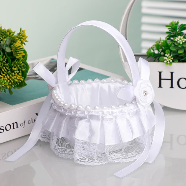 フラワーガールバスケット フラワーバスケット リングピロー | PlusNao | 詳細画像2 