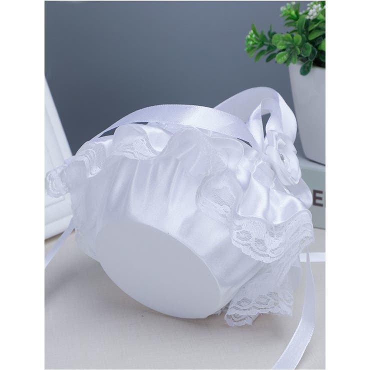 フラワーガールバスケット フラワーバスケット リングピロー | PlusNao | 詳細画像9 