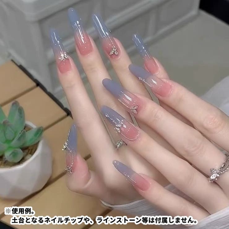 ネイルパーツ デコパーツ 同色10個セットレディース | PlusNao | 詳細画像2 