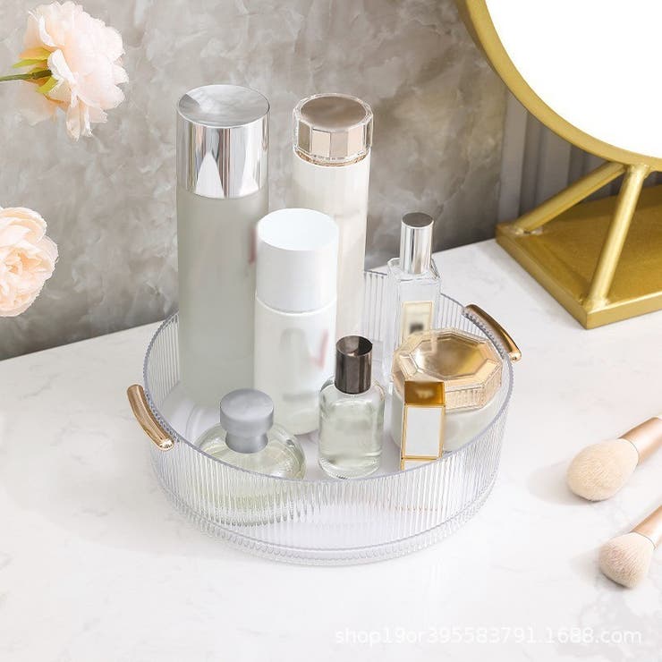 回転式メイクボックス 回転式トレイ トレイ | PlusNao | 詳細画像2 