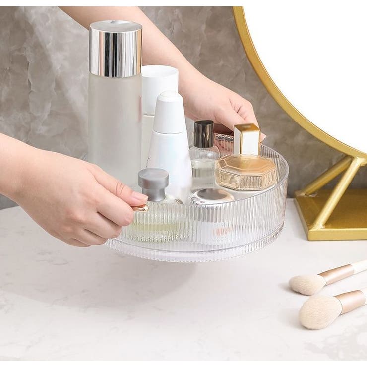 回転式メイクボックス 回転式トレイ トレイ | PlusNao | 詳細画像4 