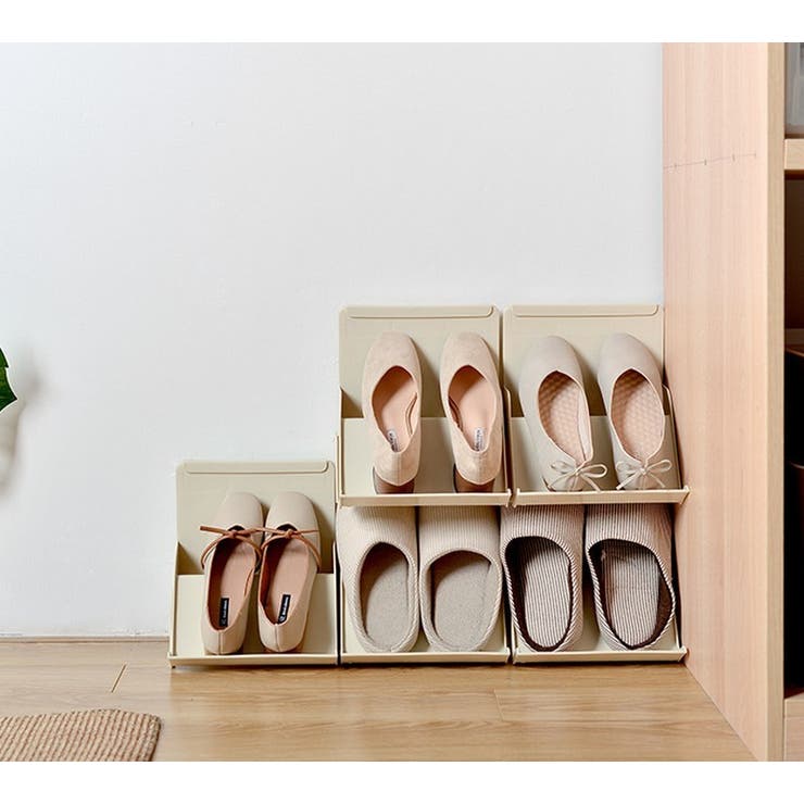 シューズラック 3個セット 積み重ね | PlusNao | 詳細画像2 