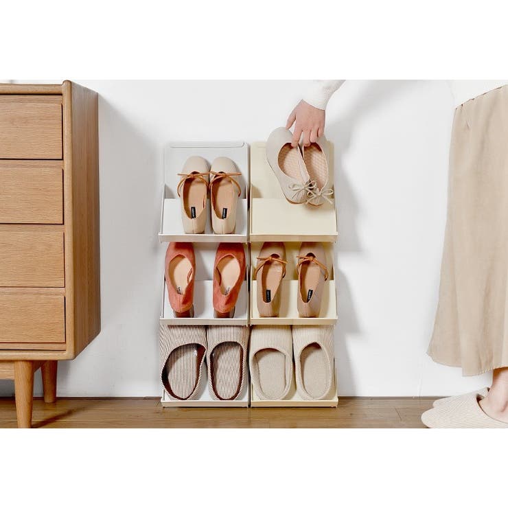 シューズラック 3個セット 積み重ね | PlusNao | 詳細画像5 