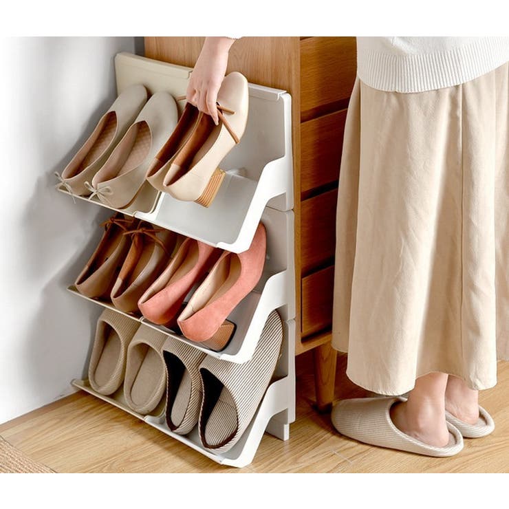 シューズラック 3個セット 積み重ね | PlusNao | 詳細画像6 