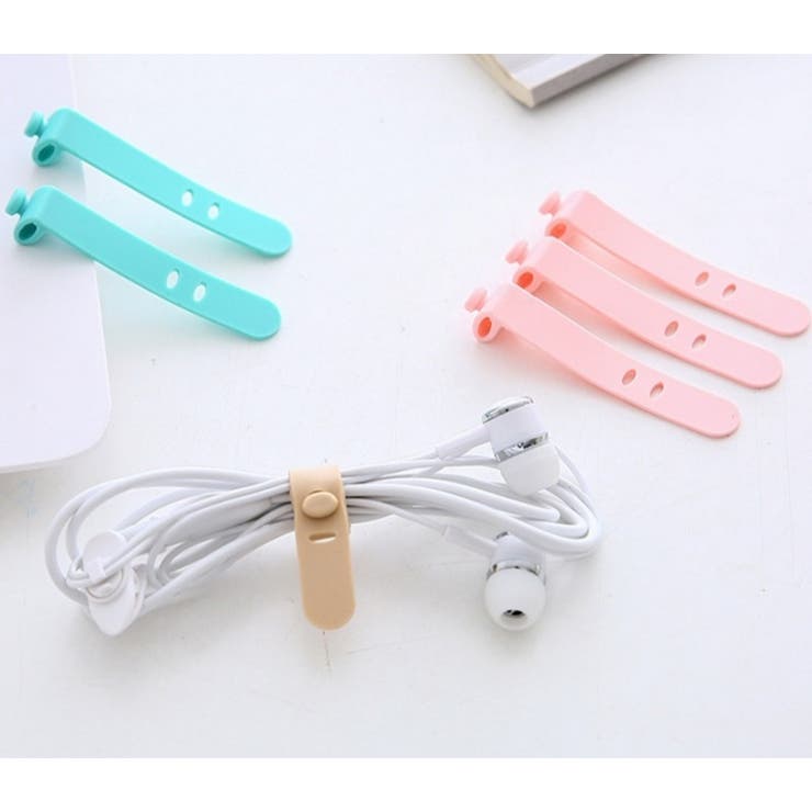 ケーブルバンド 同色4本セット ケーブルホルダー | PlusNao | 詳細画像2 