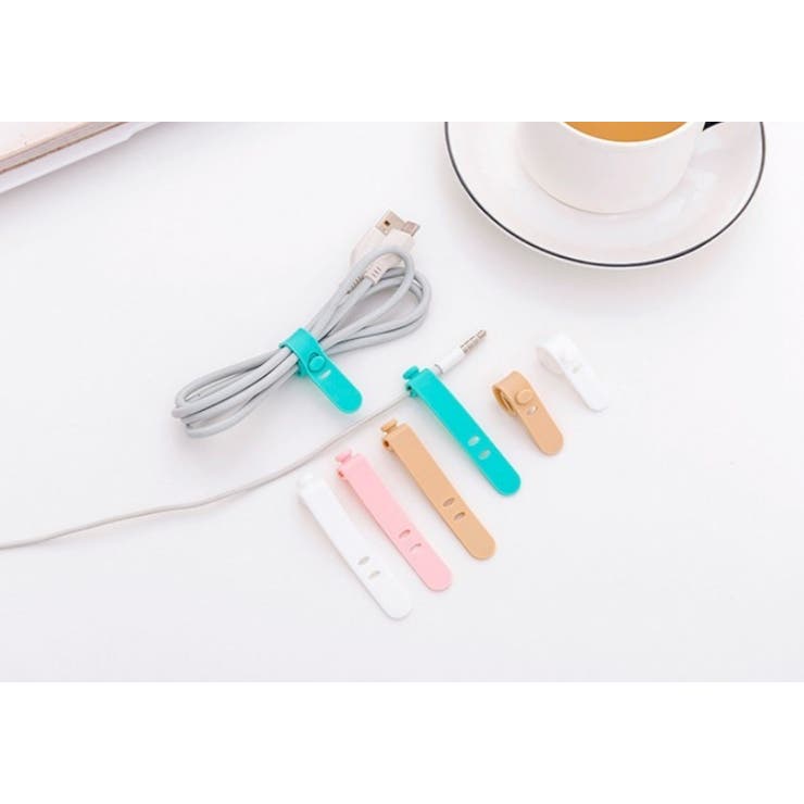 ケーブルバンド 同色4本セット ケーブルホルダー | PlusNao | 詳細画像4 