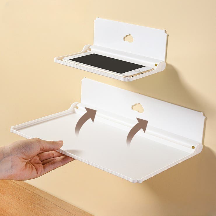 ウォールシェルフ 折りたたみ式 ウォールラック | PlusNao | 詳細画像4 