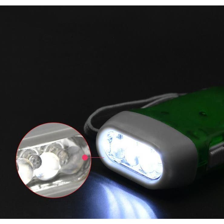 懐中電灯 手動式ライト LEDライト | PlusNao | 詳細画像5 