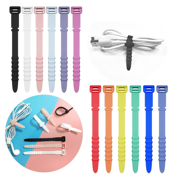 ケーブルクリップ 結束バンド 5本セット | PlusNao | 詳細画像2 