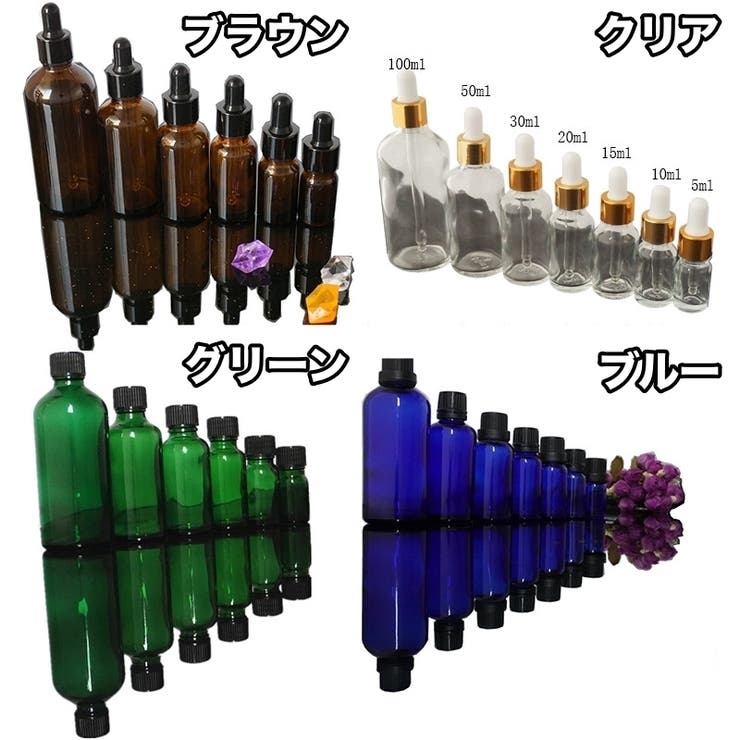 スポイトボトルグラス 詰替容器 ガラス製 | PlusNao | 詳細画像7 