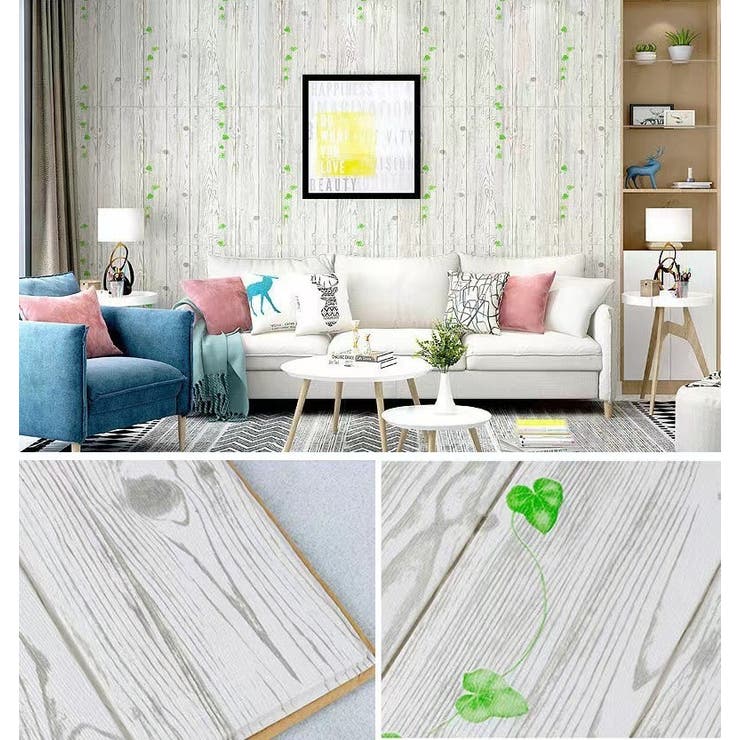 壁紙シール 4枚 ウォールステッカー | PlusNao | 詳細画像3 