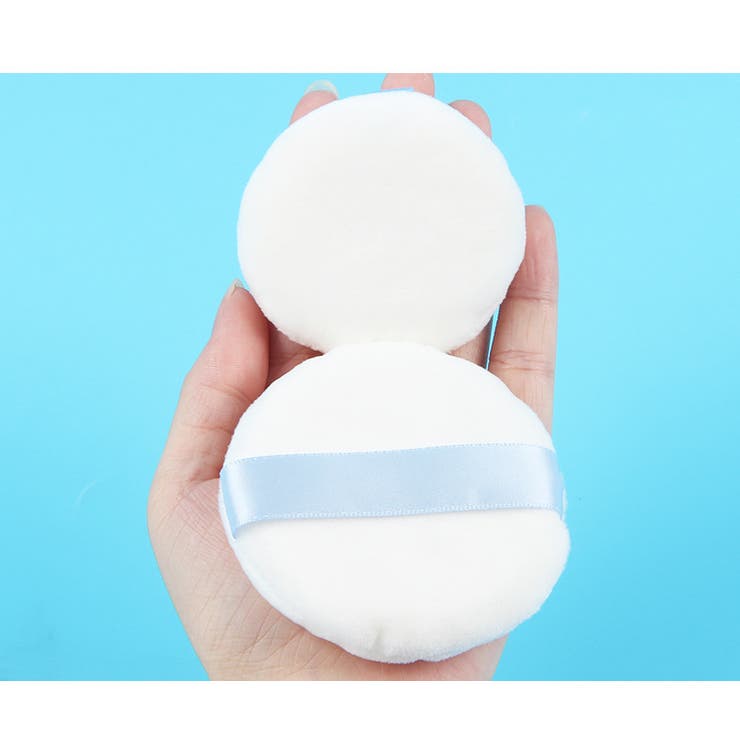 フェイスパウダー用パフ 3個セット 化粧パフ | PlusNao | 詳細画像2 