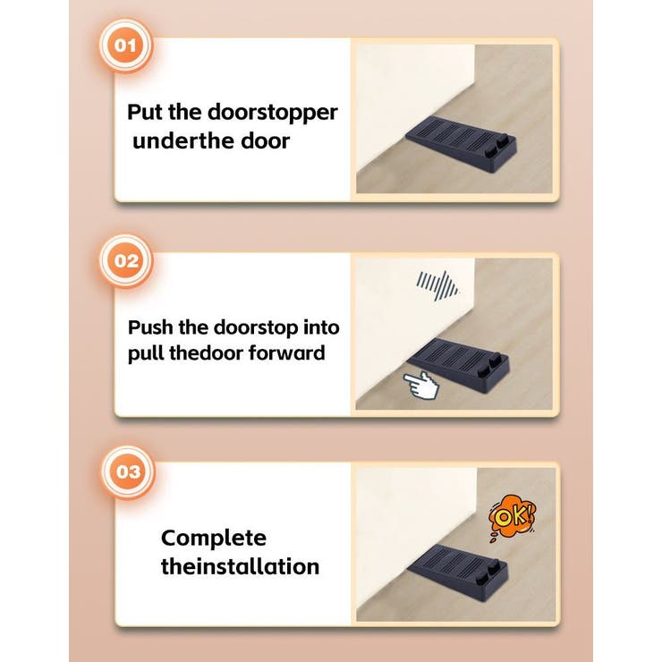ドアストッパー ドアストップ ドア止め | PlusNao | 詳細画像7 