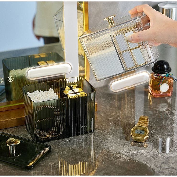 メイクボックス コスメボックス 化粧品収納ケース | PlusNao | 詳細画像4 