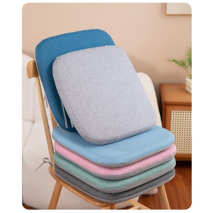チェアクッションカバー 椅子用クッションカバー シートクッションカバー | PlusNao | 詳細画像4 