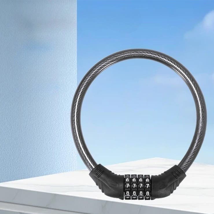 ダイヤルロック 自転車 バイク | PlusNao | 詳細画像2 