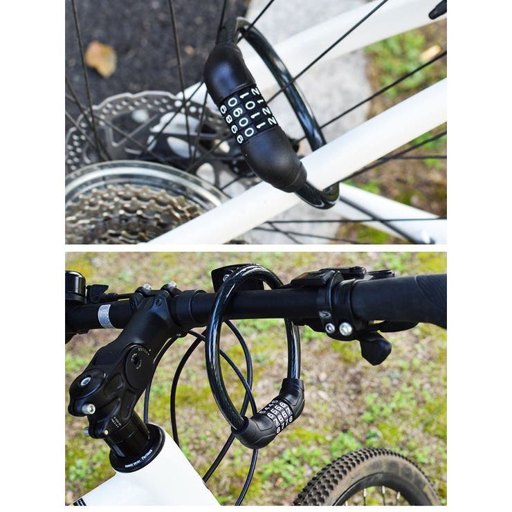 ダイヤルロック 自転車 バイク | PlusNao | 詳細画像4 