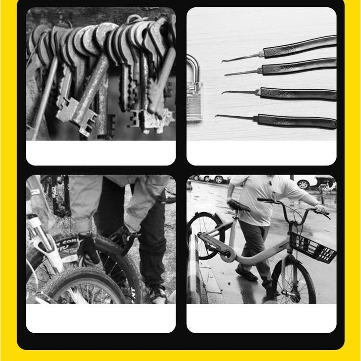 ダイヤルロック 自転車 バイク | PlusNao | 詳細画像5 