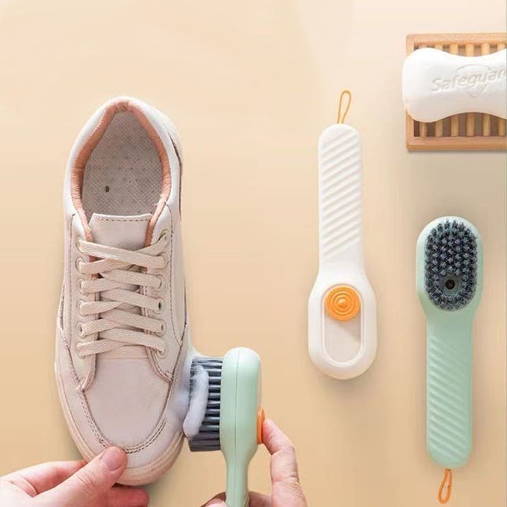シューズブラシ 靴洗い シューズクリーナー | PlusNao | 詳細画像2 