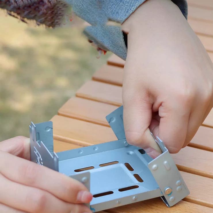 ミニコンロ ポケットコンロ 折りたたみ | PlusNao | 詳細画像5 