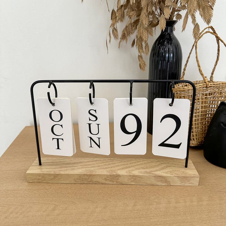 卓上カレンダー 日めくりカレンダー 万年カレンダー | PlusNao | 詳細画像2 