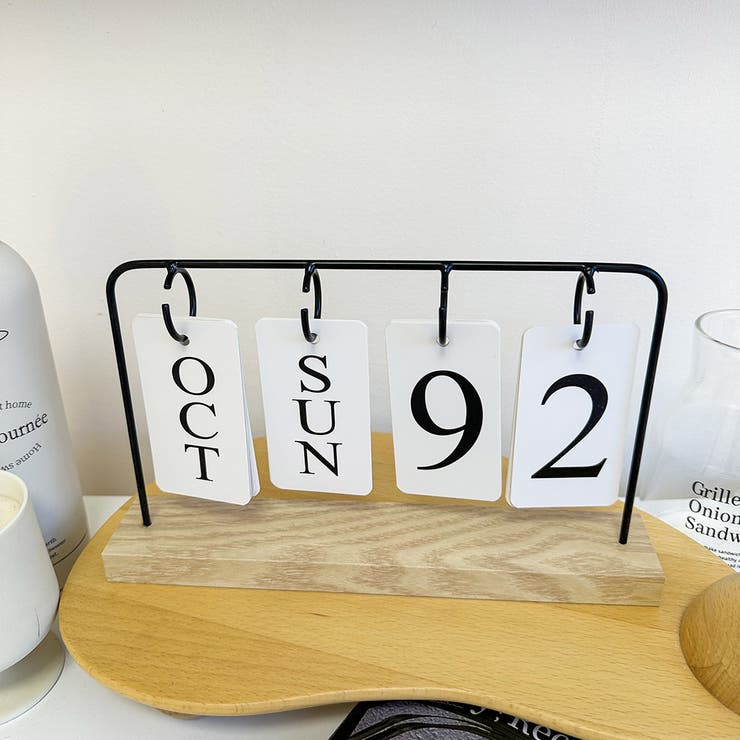 卓上カレンダー 日めくりカレンダー 万年カレンダー | PlusNao | 詳細画像4 