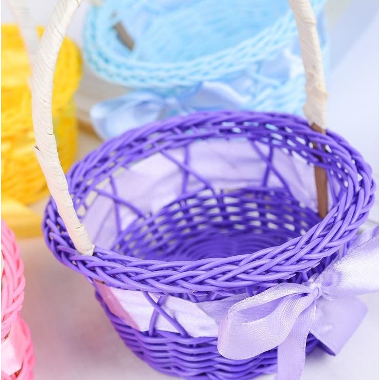 フラワーガールバスケット フラワーバスケット リングピロー | PlusNao | 詳細画像3 