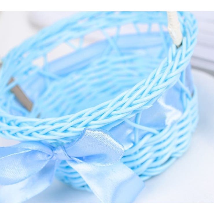 フラワーガールバスケット フラワーバスケット リングピロー | PlusNao | 詳細画像4 