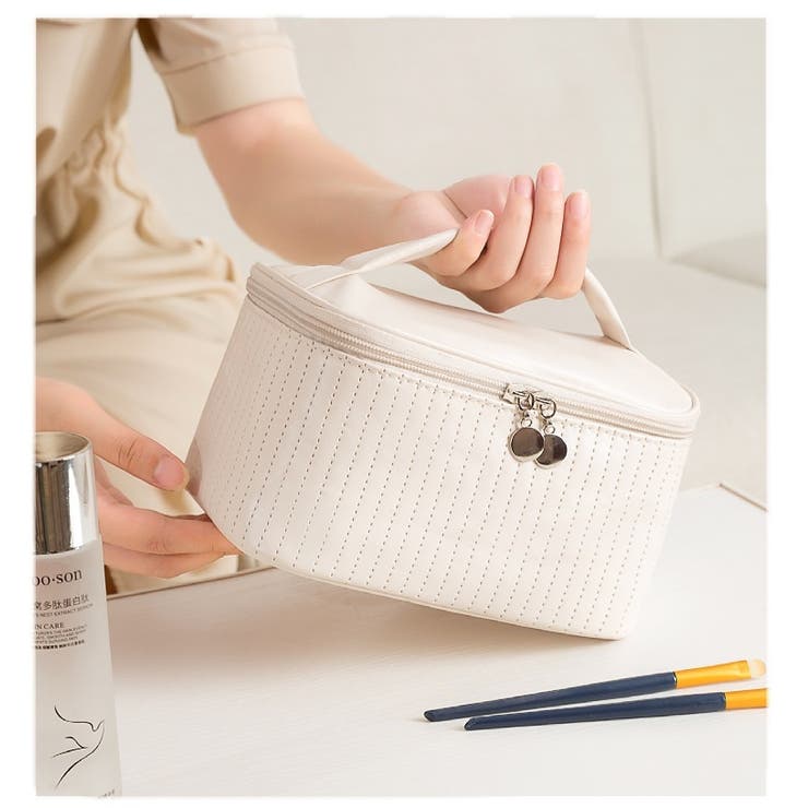 メイクポーチ メイクボックス バニティポーチ | PlusNao | 詳細画像3 