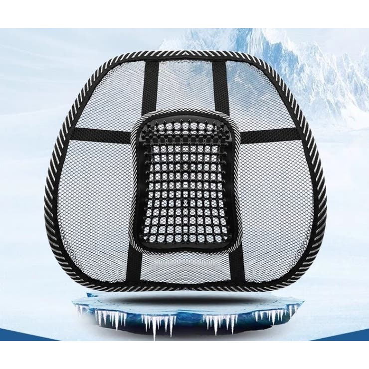 車用背もたれクッション メッシュ 腰当て | PlusNao | 詳細画像5 