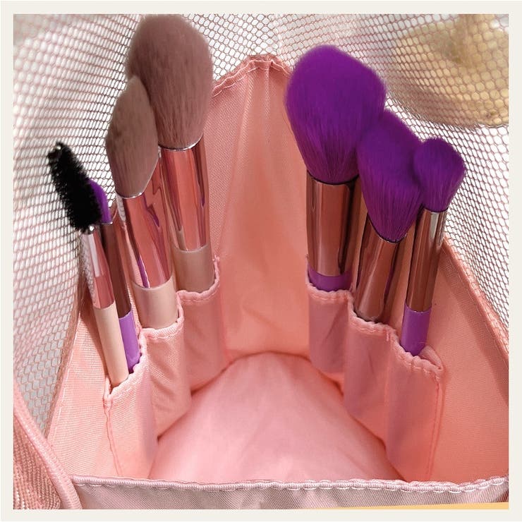 メイクブラシポーチ 化粧ポーチ メイクポーチ | PlusNao | 詳細画像10 