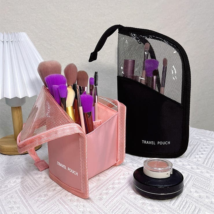 メイクブラシポーチ 化粧ポーチ メイクポーチ | PlusNao | 詳細画像4 