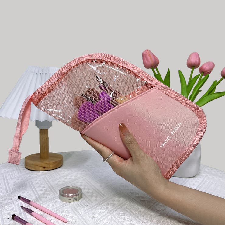 メイクブラシポーチ 化粧ポーチ メイクポーチ | PlusNao | 詳細画像6 