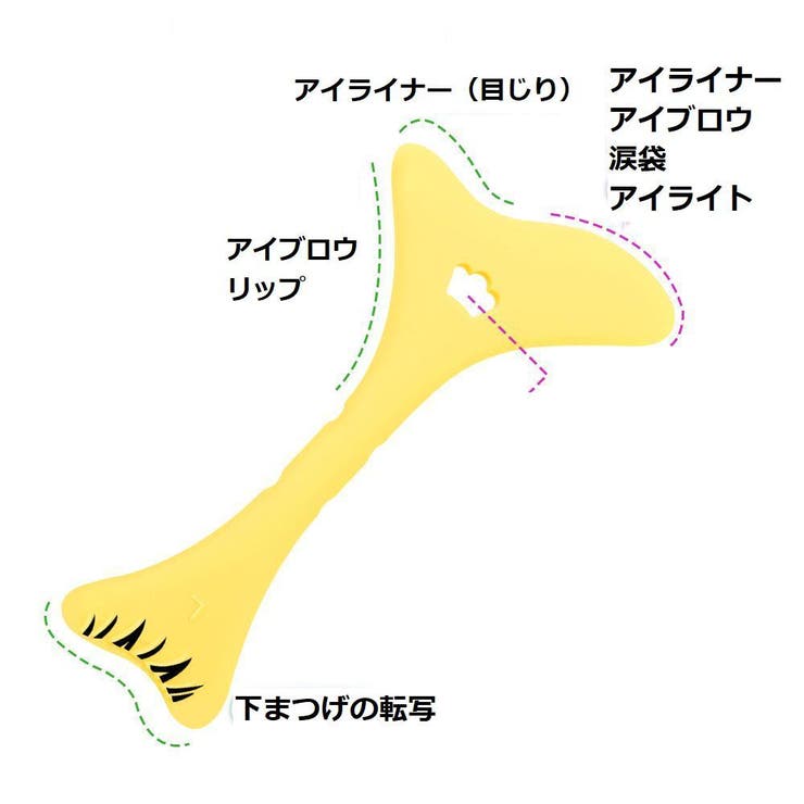 マスカラガード アイメイクアシスト アイライン | PlusNao | 詳細画像8 