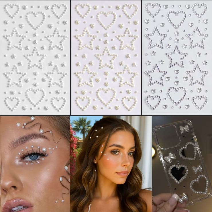 デコシール フェイスシール 3枚セット | PlusNao | 詳細画像6 