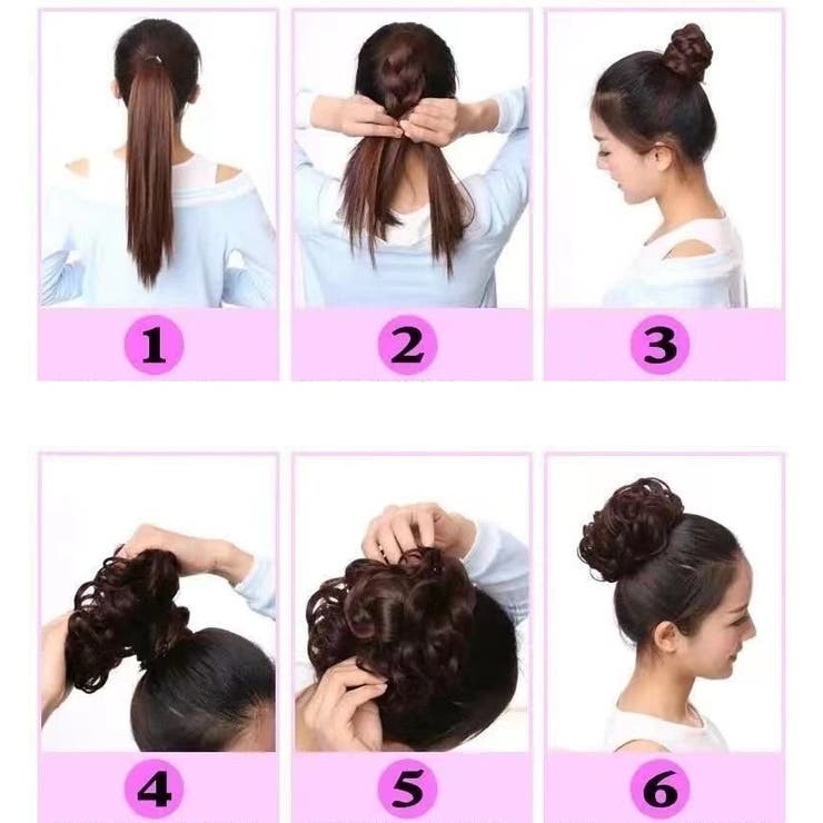 ポイントウィッグ 部分ウィッグ お団子ウィッグ | PlusNao | 詳細画像14 