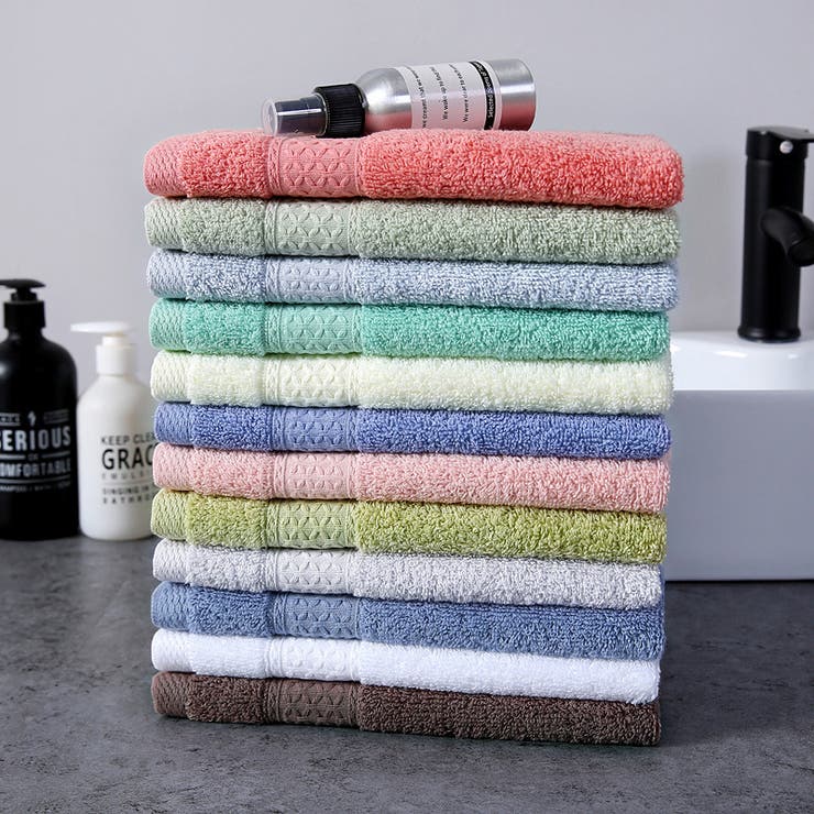 フェイスタオル 34x73cm 手拭き | PlusNao | 詳細画像10 